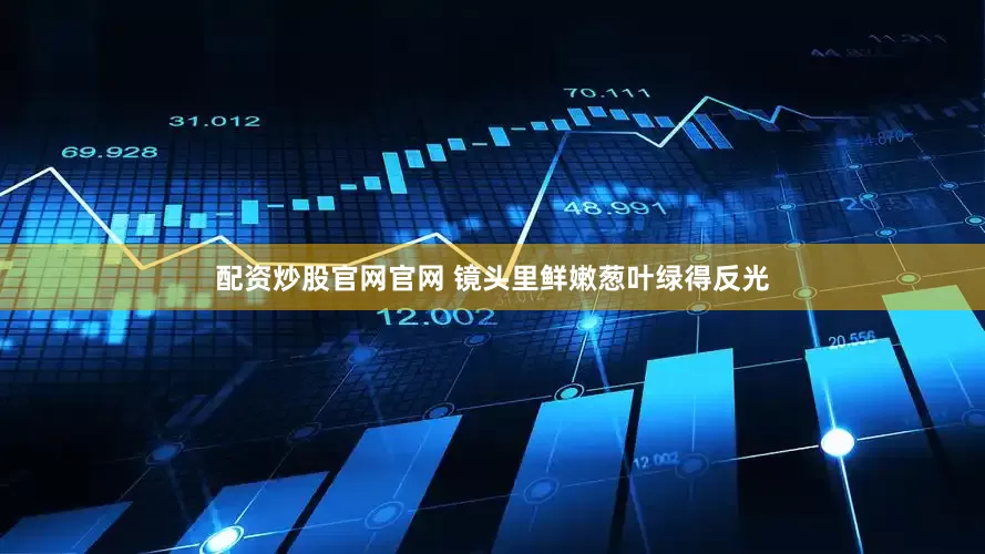 配资炒股官网官网 镜头里鲜嫩葱叶绿得反光
